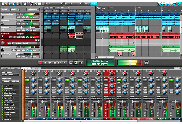 Mixcraft Pro Studio 7  -  9
