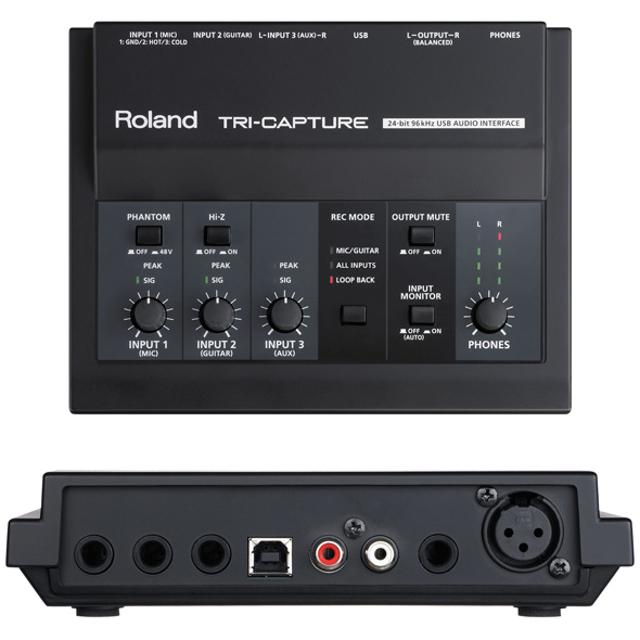 Roland Tri Capture And Duo Capture Usb Audio Interfaces Now Available Prosoundweb