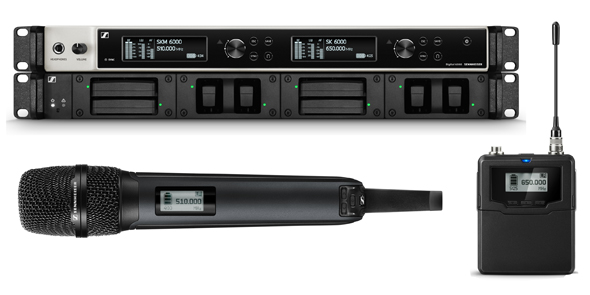 Sennheiser Announces Digital 6000 Series Wireless Microphone Systems -  ProSoundWeb
