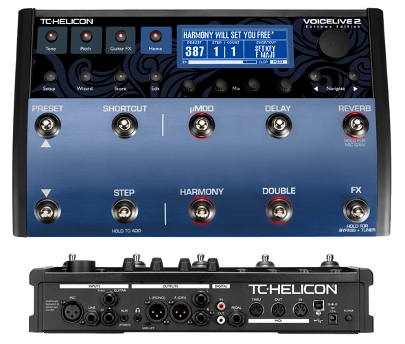 TC-Helicon Unveils VoiceLive 2 Extreme Edition Vocal Processor 