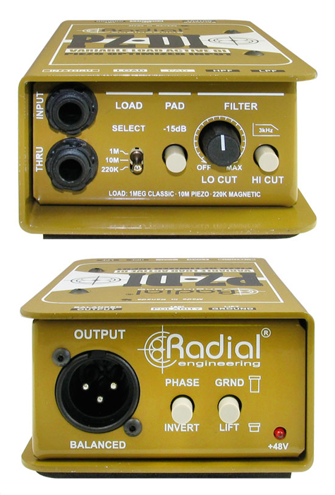 Road Test: Radial PZ-DI Piezo-Optimized Active Direct Box 
