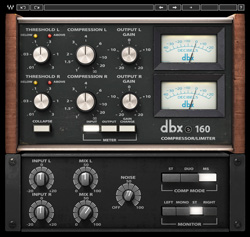 Waves dbx 160 Compressor Limiter Plugin Native+SoundGrid Audio Software NEW 