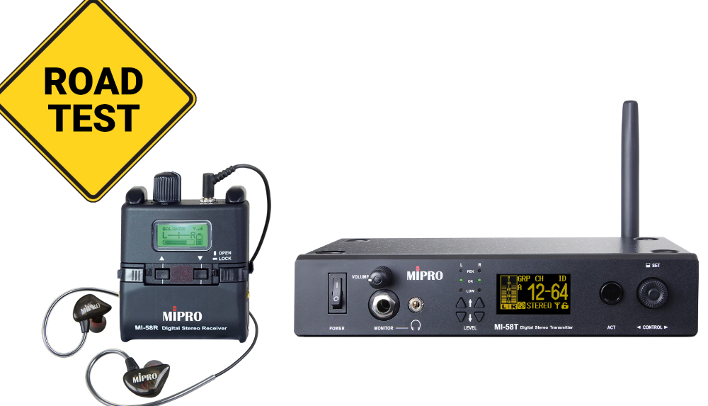 Scottish dump regulate Road Test: MIPRO MI-58 Stereo Digital Wireless In-Ear Monitor System -  ProSoundWeb