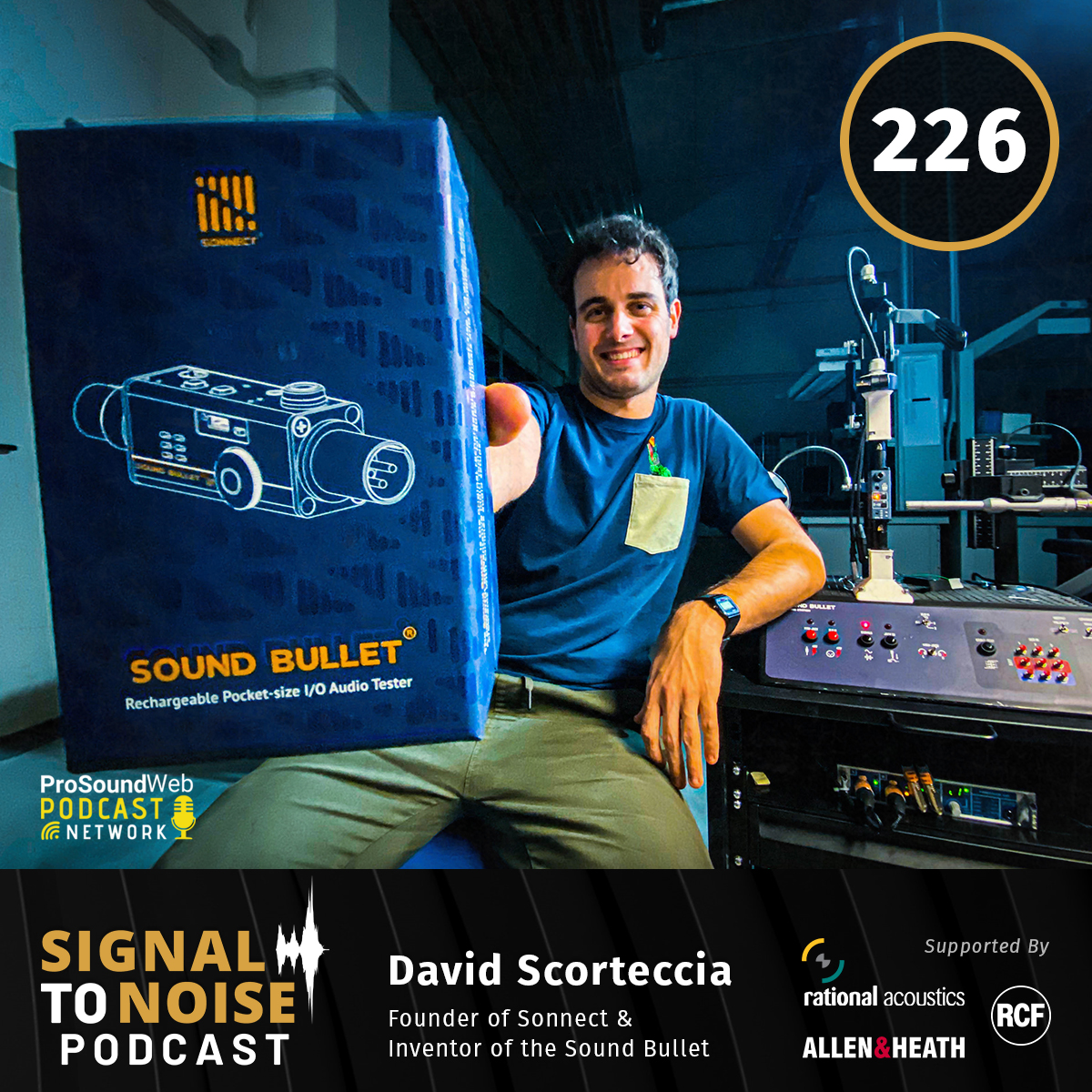 Signal To Noise, Episode 226: David Scorteccia, Founder Of Sonnect &  Inventor Of The Sound Bullet - ProSoundWeb